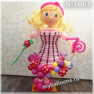 Ростовая кукла из воздушных шаров