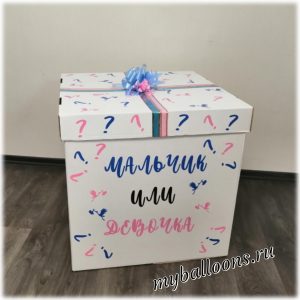 Коробка сюрприз мальчик или девочка